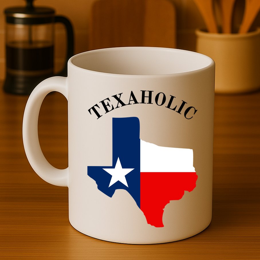 Funny Texaholic Mug