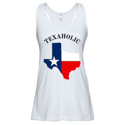 Funny Texaholic Ladies Essential Flowy Tank