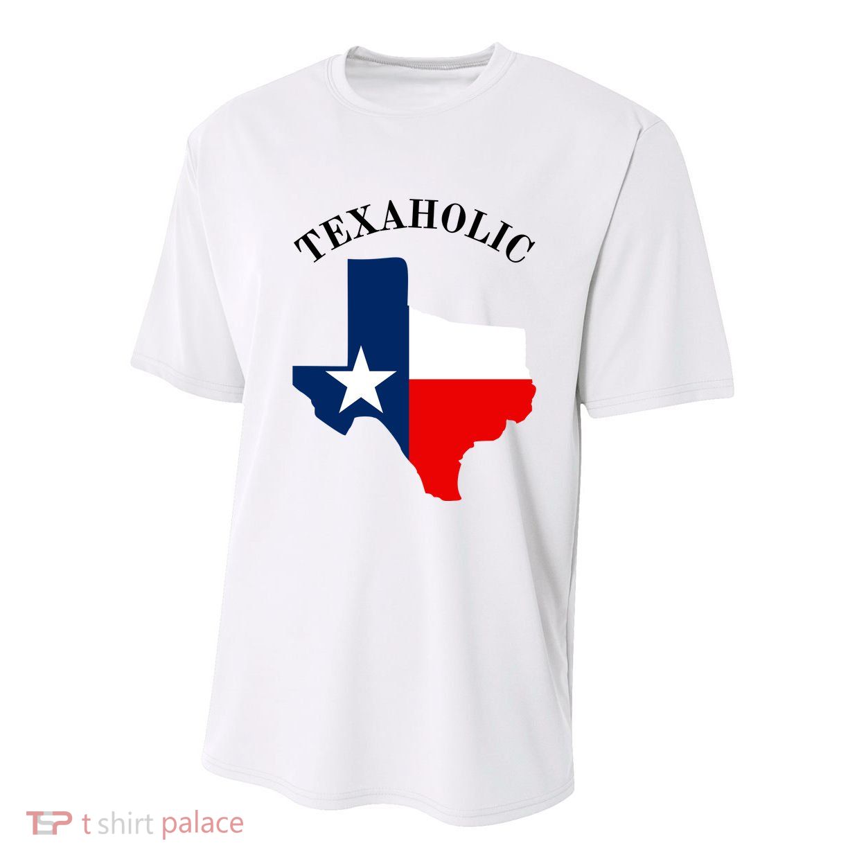 Funny Texaholic Youth Performance Sprint T-Shirt