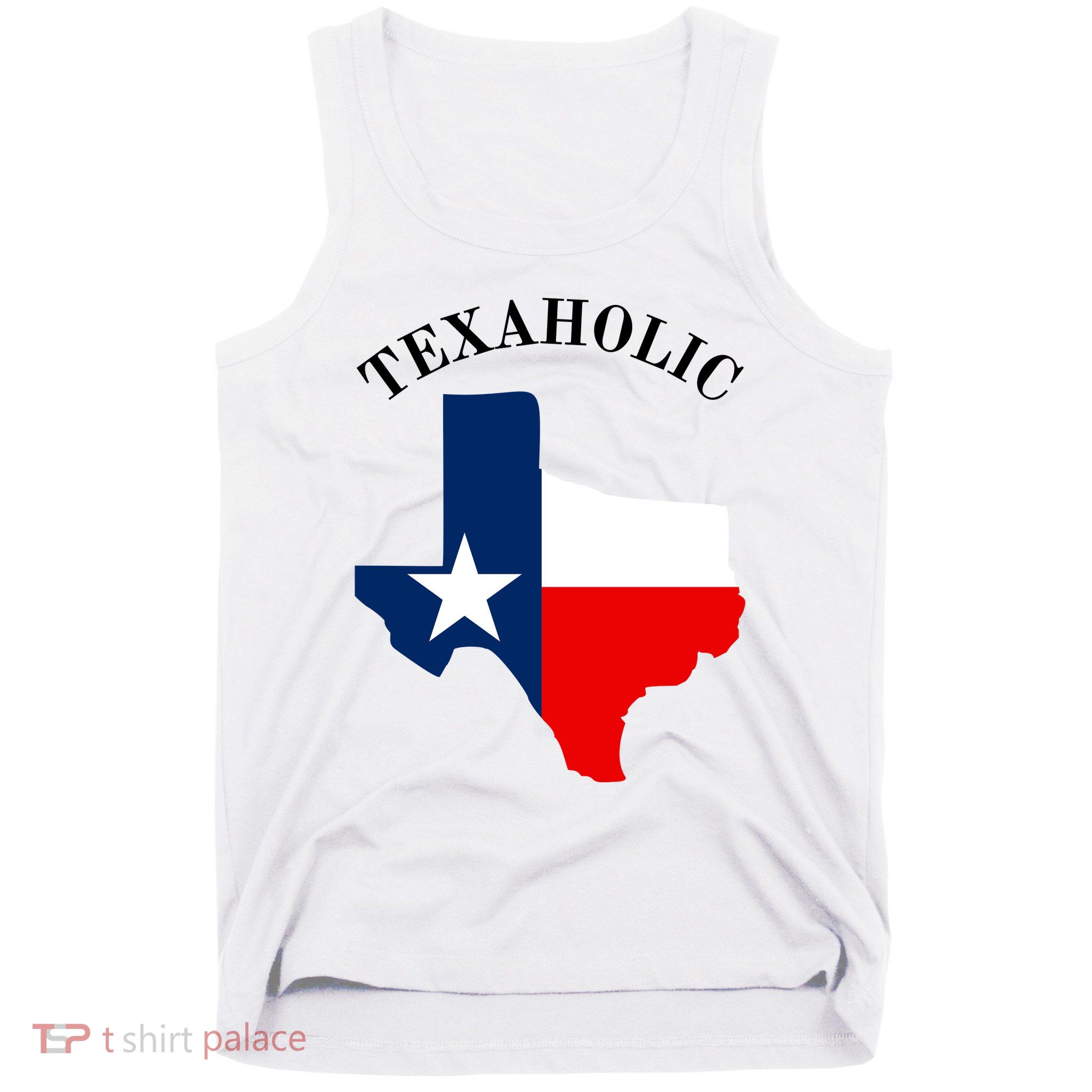 Funny Texaholic Tank Top