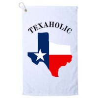 Funny Texaholic Golf Towel