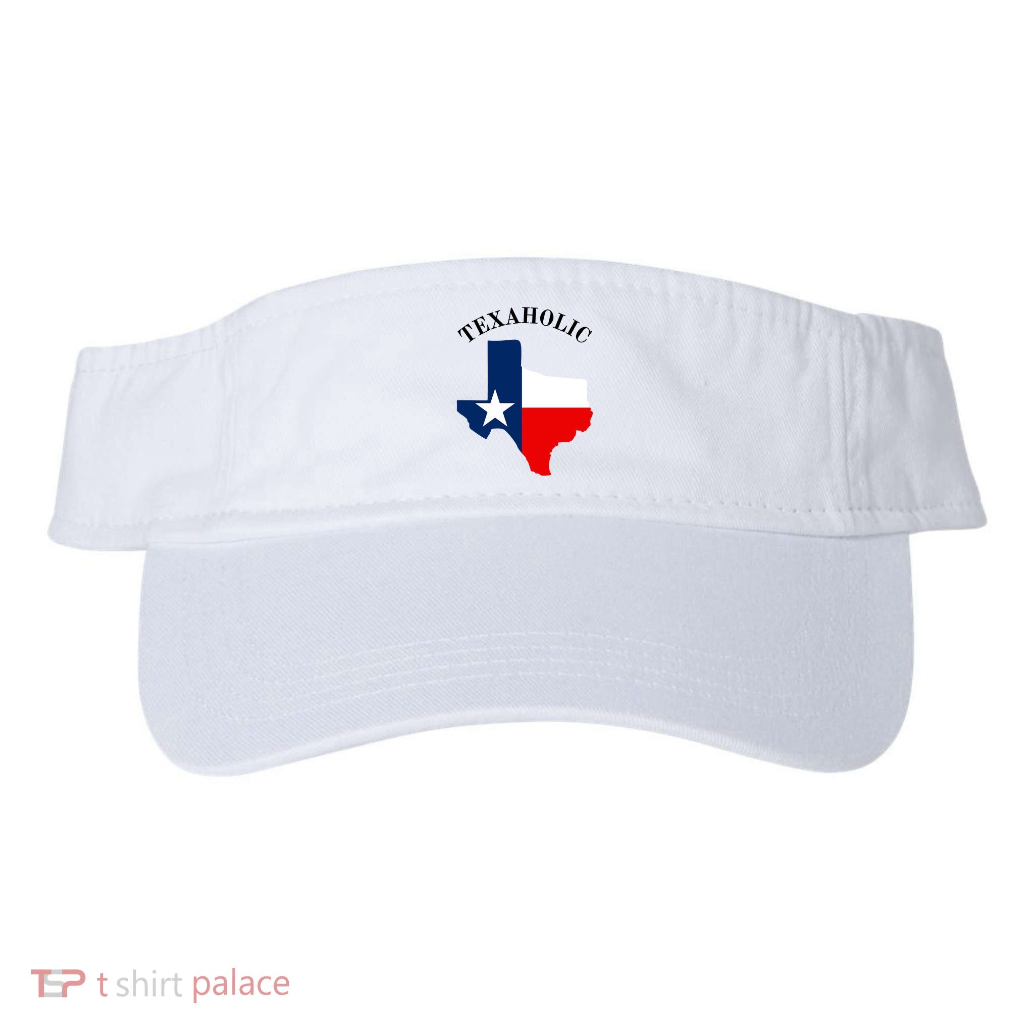 Funny Texaholic Visor