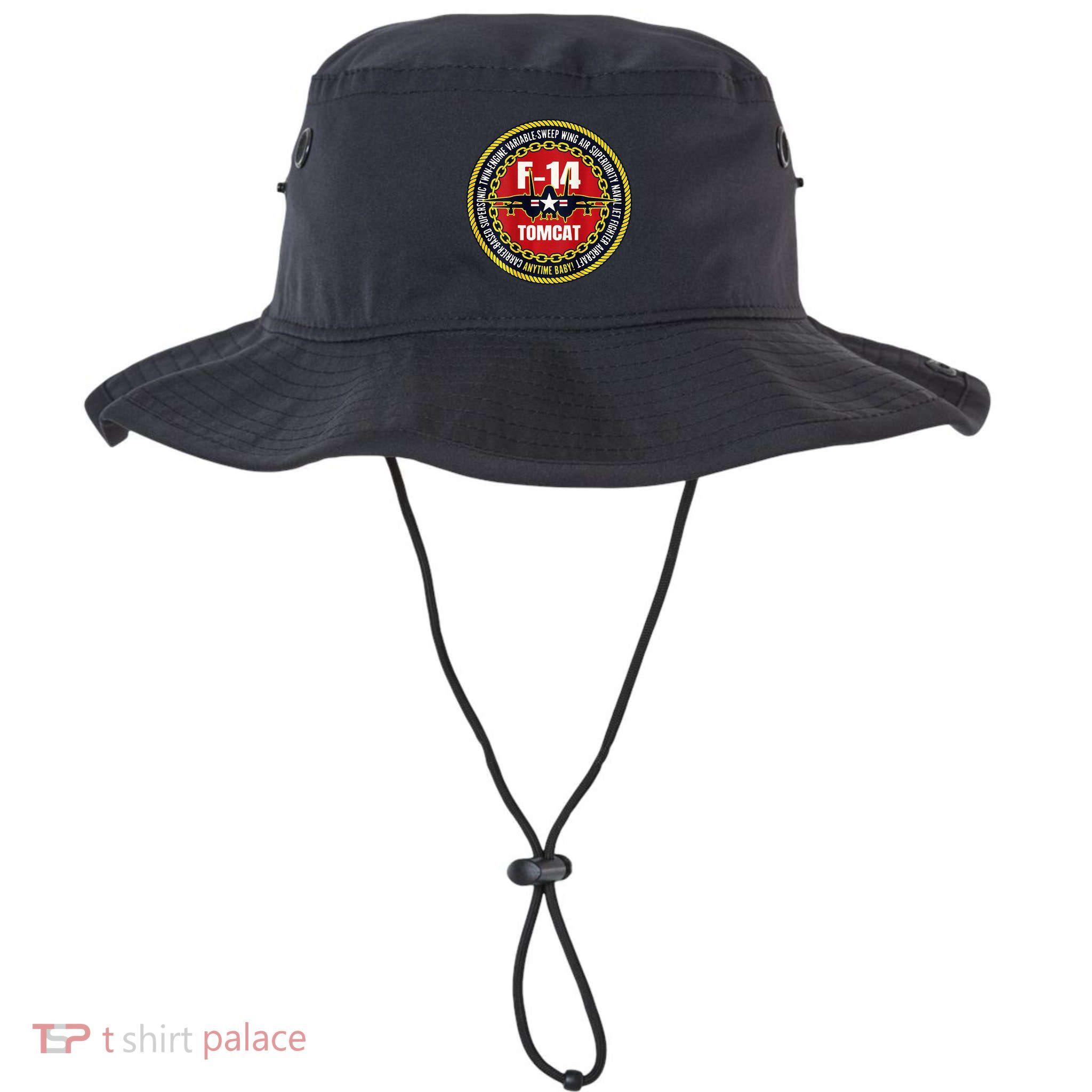 F14 Tomcat Fighter Jet Military Aircraft Design Bucket Hat
