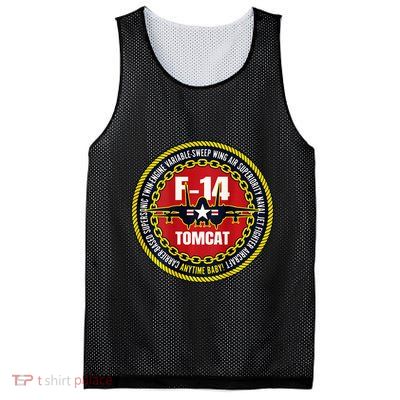 F14 Tomcat Fighter Jet Military Aircraft Design Mesh Reversible Basketball Jersey Tank