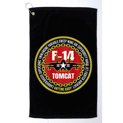 F14 Tomcat Fighter Jet Military Aircraft Design Golf Towel