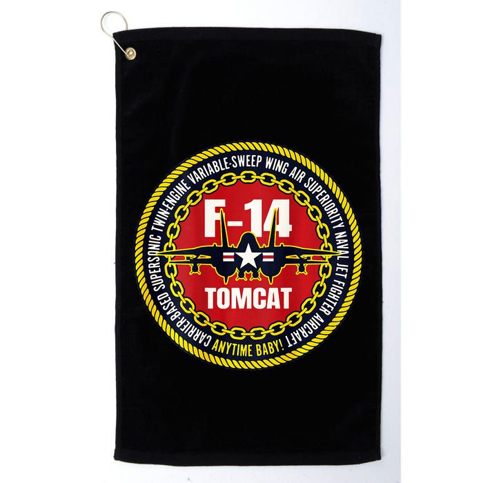 F14 Tomcat Fighter Jet Military Aircraft Design Golf Towel