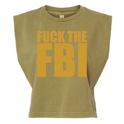 Fuck The FBI Garment-Dyed Women's Muscle Tee