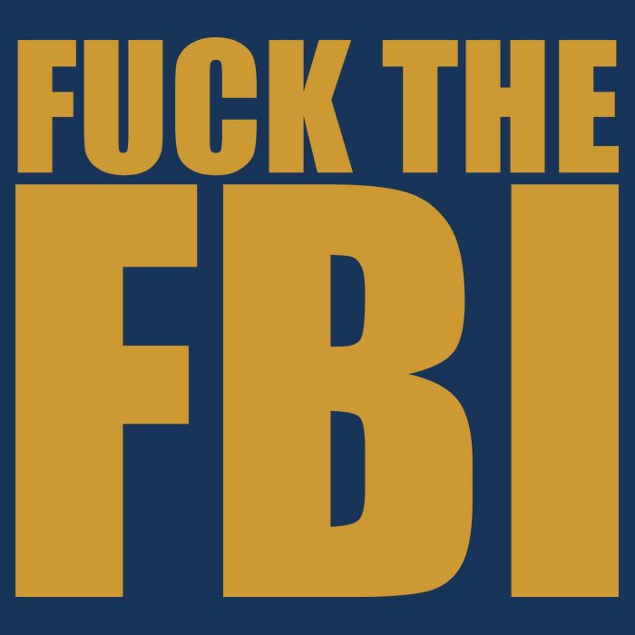 Fuck The FBI Cooling Performance Crew T-Shirt