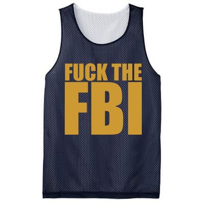 Fuck The FBI Mesh Reversible Basketball Jersey Tank