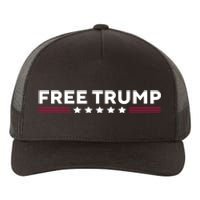 Free Trump Free Donald Trump I Stand With Trump Yupoong Adult 5-Panel Trucker Hat