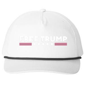 Free Trump Free Donald Trump I Stand With Trump Snapback Five-Panel Rope Hat