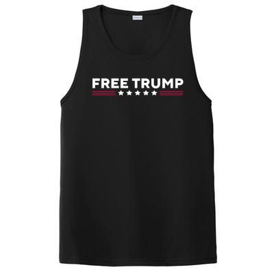 Free Trump Free Donald Trump I Stand With Trump PosiCharge Competitor Tank