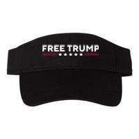 Free Trump Free Donald Trump I Stand With Trump Valucap Bio-Washed Visor