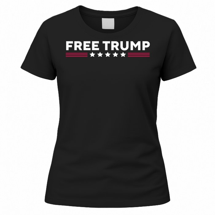 Free Trump Free Donald Trump I Stand With Trump Women's T-Shirt