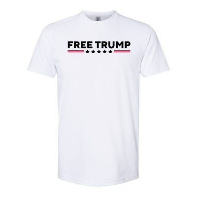 Free Trump Free Donald Trump I Stand With Trump Softstyle® CVC T-Shirt