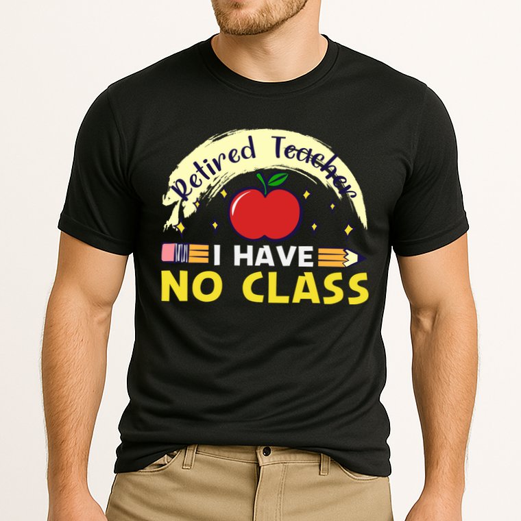 Funny Teacher Funny Retirement Retired Teacher Funny Quotes Cooling Performance Crew T-Shirt