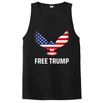 Free Trump Free Donald Trump I Stand With Trump PosiCharge Competitor Tank