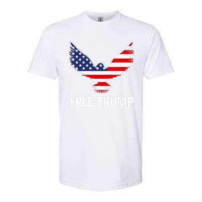 Free Trump Free Donald Trump I Stand With Trump Softstyle CVC T-Shirt