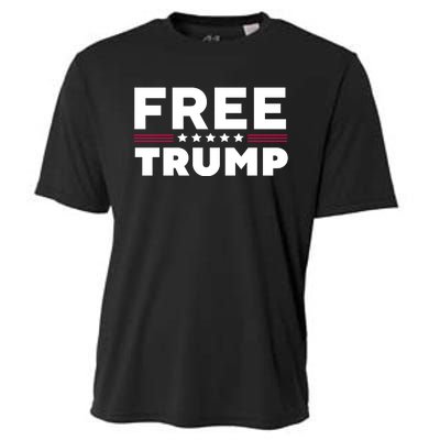 Free Trump Free Donald Trump I Stand With Trump Cooling Performance Crew T-Shirt