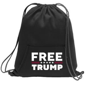 Free Trump Free Donald Trump I Stand With Trump Sweatshirt Cinch Pack Bag