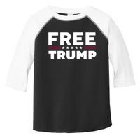 Free Trump Free Donald Trump I Stand With Trump Toddler Fine Jersey T-Shirt