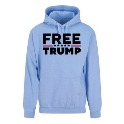 Free Trump Free Donald Trump I Stand With Trump Unisex Surf Hoodie