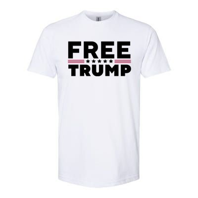 Free Trump Free Donald Trump I Stand With Trump Softstyle® CVC T-Shirt