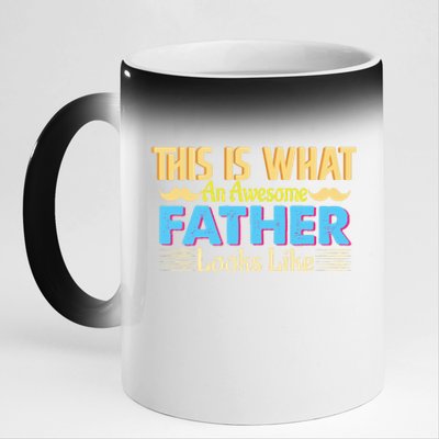 Father T 11oz Black Color Changing Mug