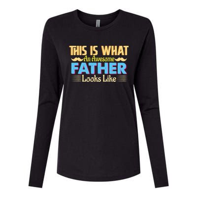 Father T Womens Cotton Relaxed Long Sleeve T-Shirt