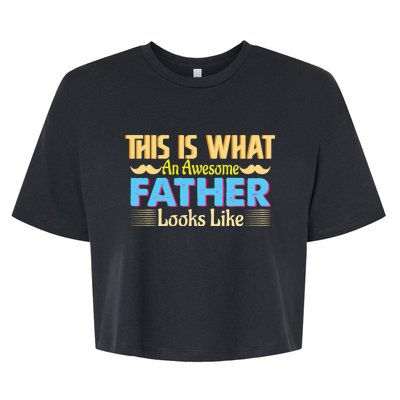 Father T Bella+Canvas Jersey Crop Tee