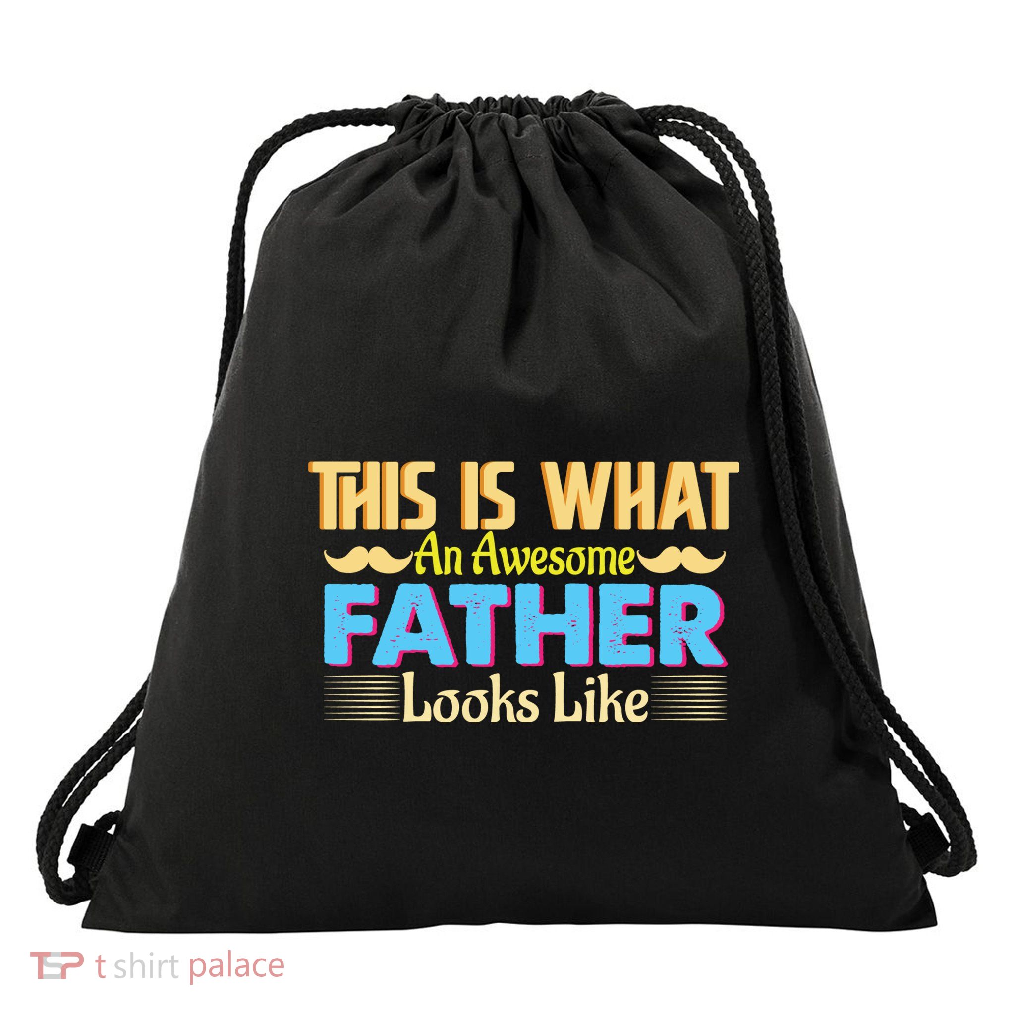 Father T Drawstring Bag