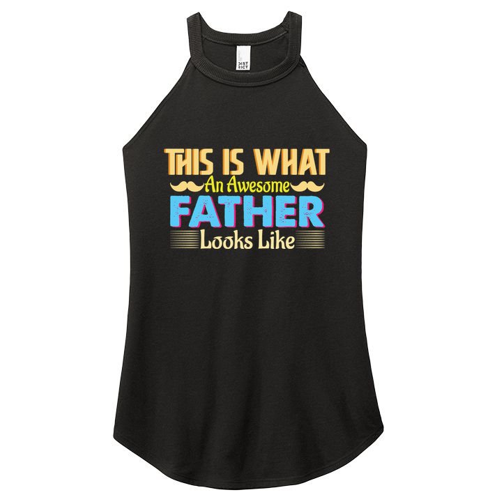 Father T Women's Perfect Tri Rocker Tank