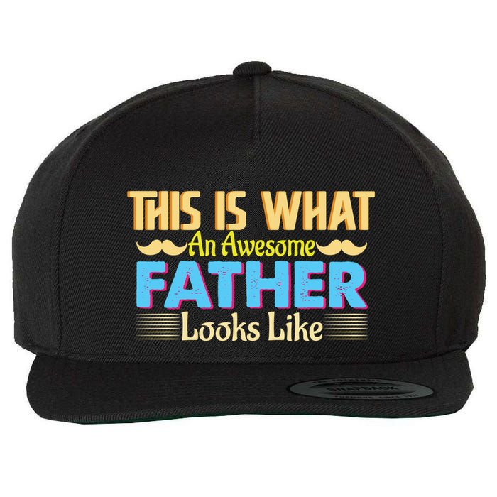 Father T Wool Snapback Cap