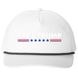 Free Trump Free Donald Trump I Stand With Trump Snapback Five-Panel Rope Hat