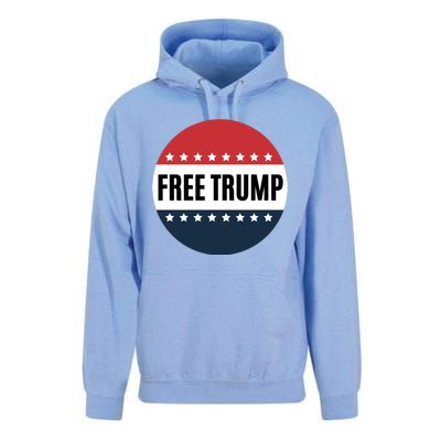 Free Trump Free Donald Trump I Stand With Trump Unisex Surf Hoodie