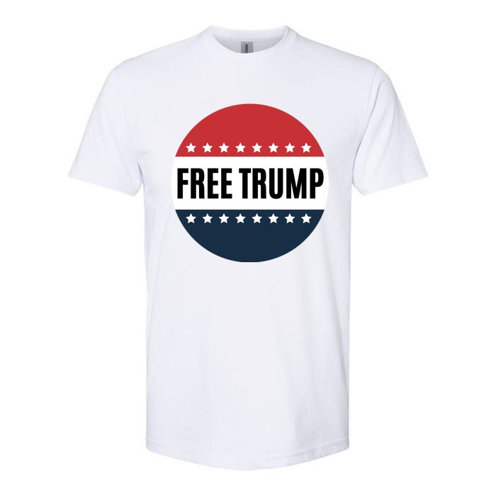 Free Trump Free Donald Trump I Stand With Trump Softstyle CVC T-Shirt