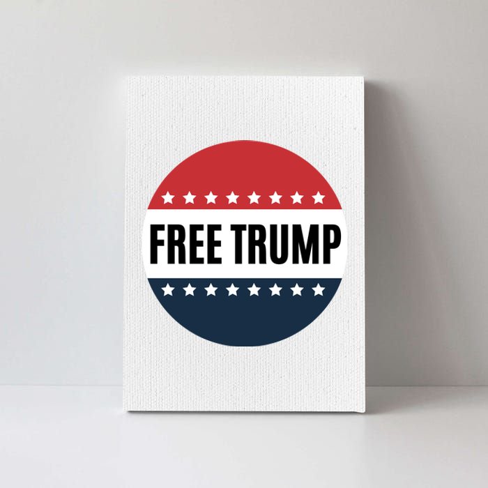 Free Trump Free Donald Trump I Stand With Trump Canvas