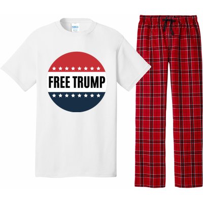 Free Trump Free Donald Trump I Stand With Trump Pajama Set