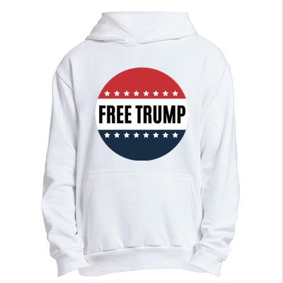 Free Trump Free Donald Trump I Stand With Trump Urban Pullover Hoodie