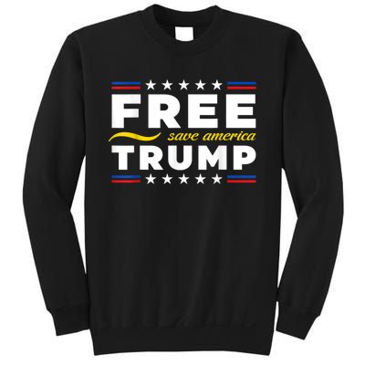 Free Trump, Free Donald Trump 2024 Sweatshirt