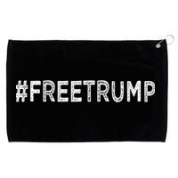 Free Trump, Free Donald Trump 2024 Grommeted Golf Towel