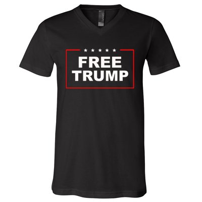 Free Trump V-Neck T-Shirt