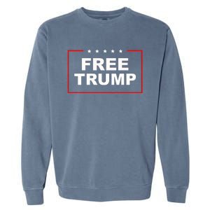 Free Trump Garment-Dyed Sweatshirt