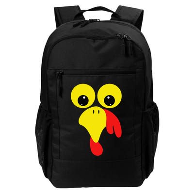 Funny Turkey Face For Thanksgiving Family Costume Backpack