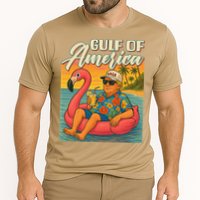Funny Trump Flamingo Float Gulf Of US America Beach Lover Performance Shirt