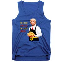 Funny Trump Fast Food Put The Fries In The Bag 2024 Tank Top