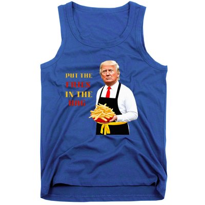 Funny Trump Fast Food Put The Fries In The Bag 2024 Tank Top