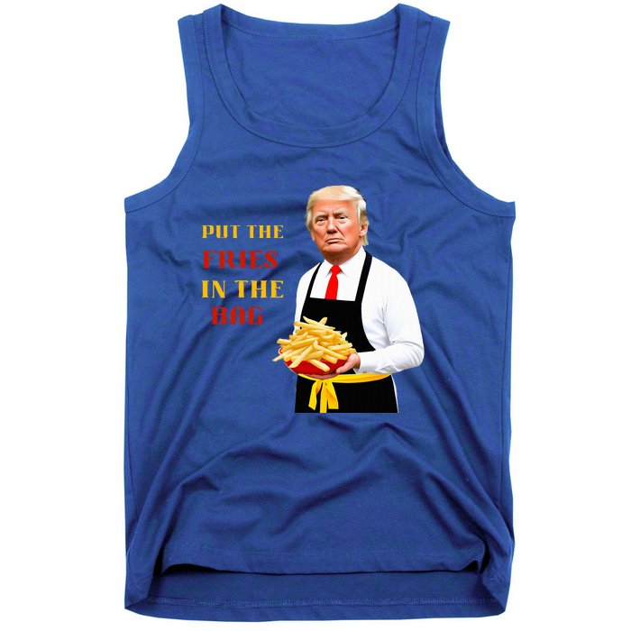 Funny Trump Fast Food Put The Fries In The Bag 2024 Tank Top