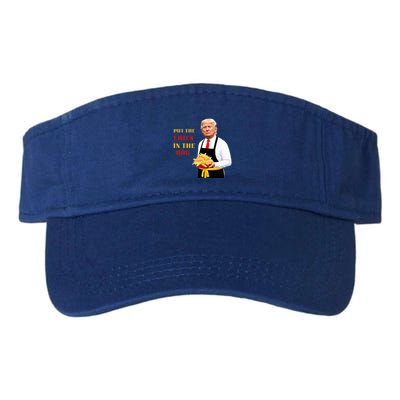 Funny Trump Fast Food Put The Fries In The Bag 2024 Visor