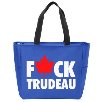 Fuck Trudeau Zip Tote Bag